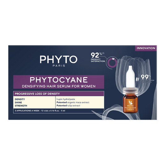 PhytoCyane Kadınlar için Yoğun Saç Bakım Serumu 12 x 5 ml