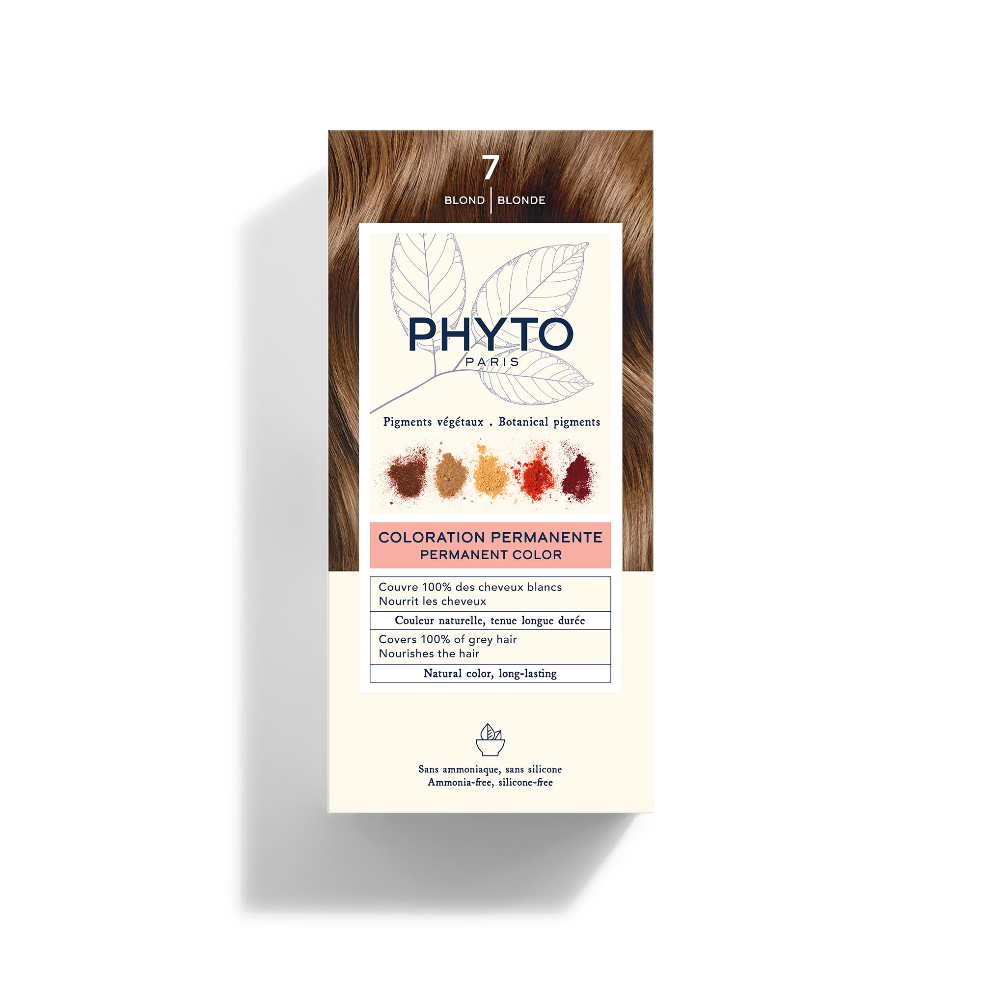 COLOR KIT Saç Boyası 7-Kumral – Phyto