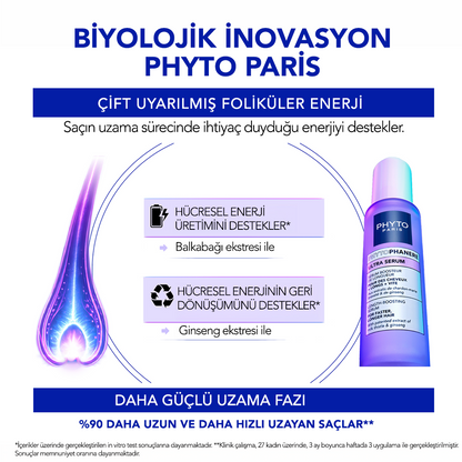 Phytophanere 50 ml Ultra Hızlı Saç Uzatan Serum - Phyto