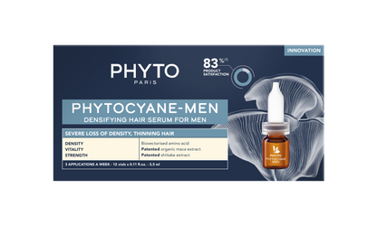 PhytoCyane Erkekler için Yoğun Saç Bakım Serumu 12 x 3.5 ml